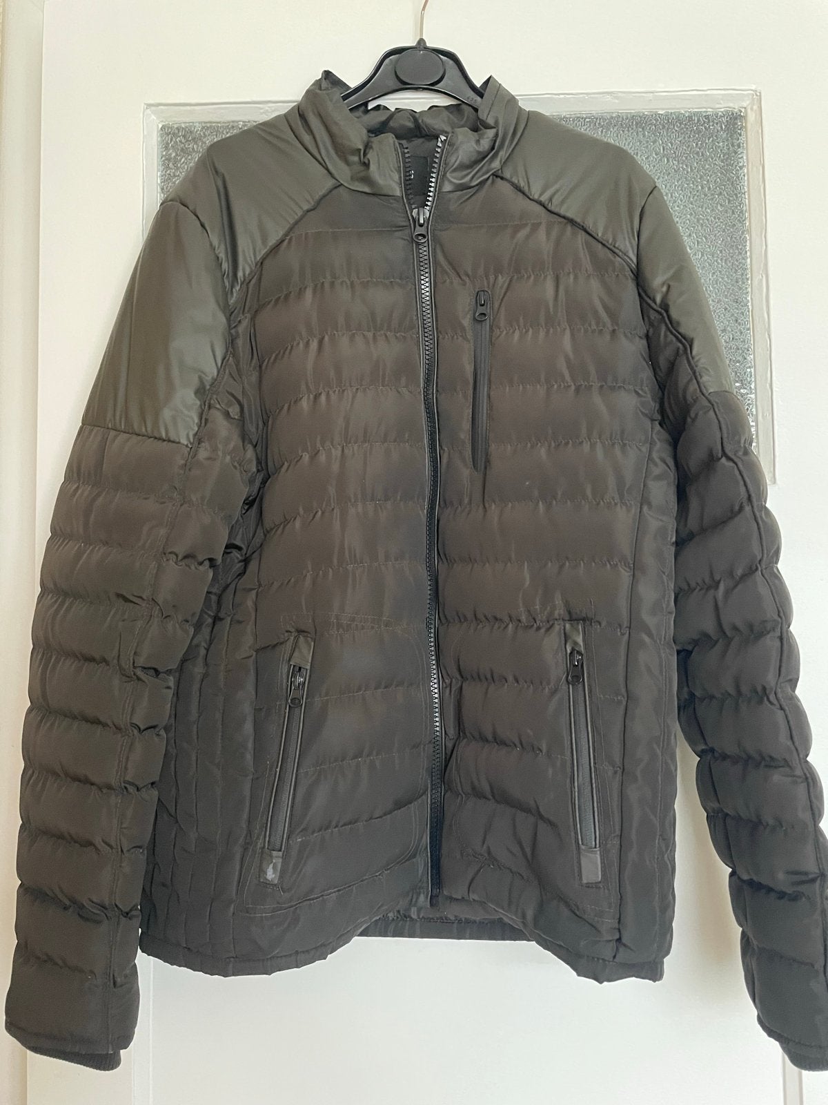 Cars Jeans dikke olijfgroen heren  jas M 48/50, Ophalen of Verzenden, Zo goed als nieuw, Maat 48/50 (M), Groen