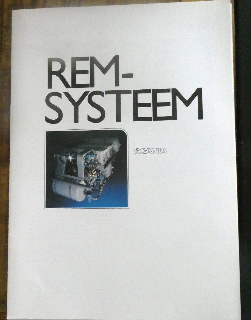 Vrachtwagens / Scania twee folders over het Remsysteem, Ophalen of Verzenden, Zo goed als nieuw, Overige merken