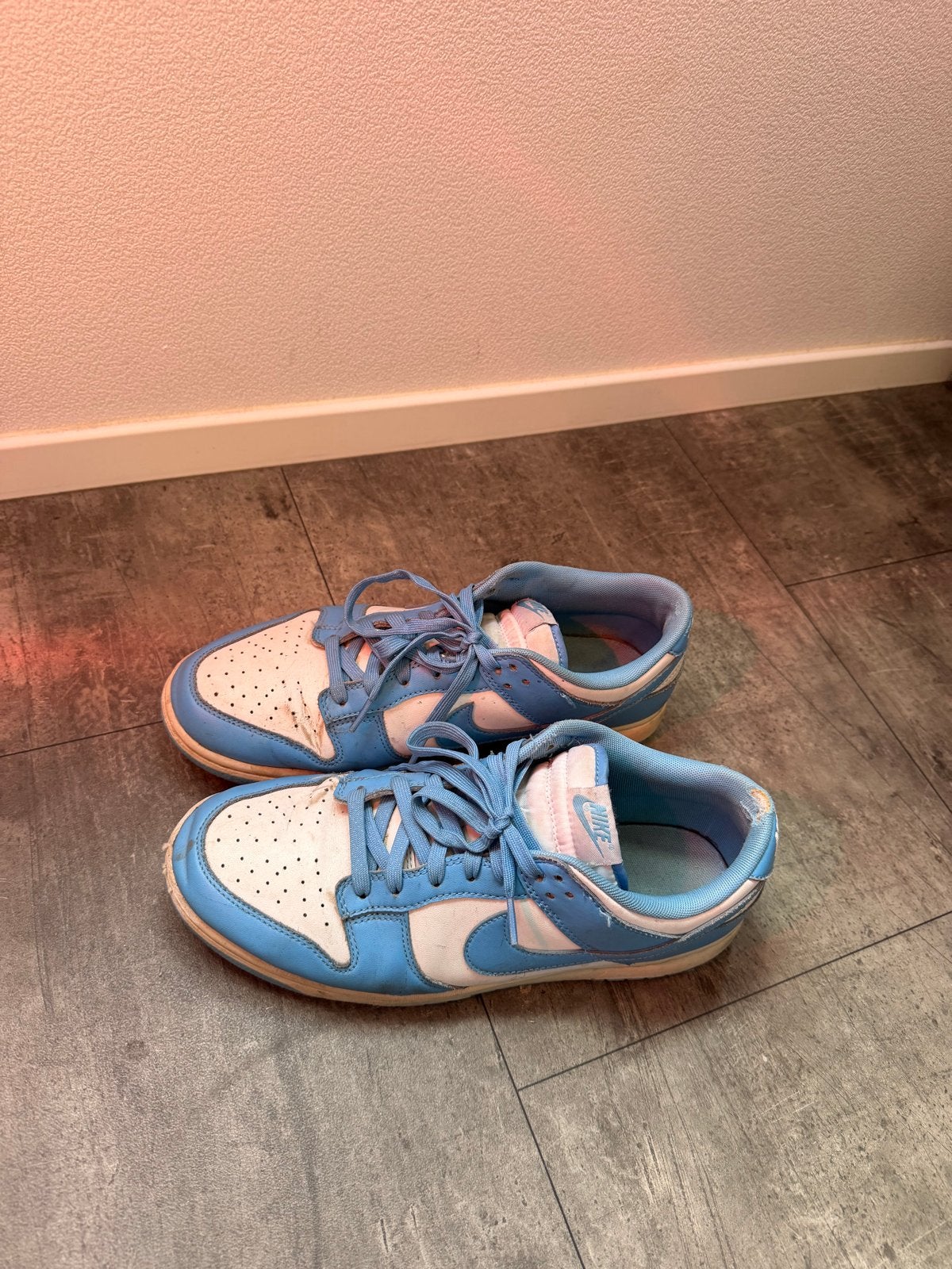 Nike Dunk Low UNC - Maat 45, Kleding | Dames, Blauw, Ophalen of Verzenden, Sneakers of Gympen, Gedragen