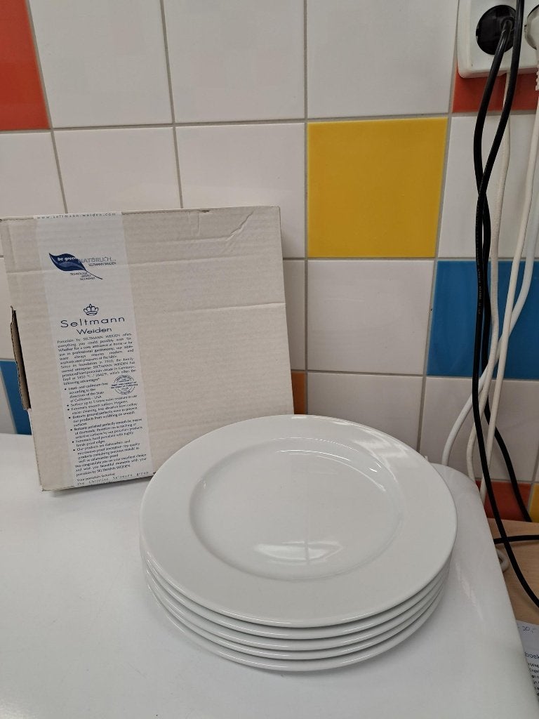 boorden Seltmann Weiden No Limits Wit Bord 28 cm, Ophalen, Nieuw, Bord(en), Overige stijlen