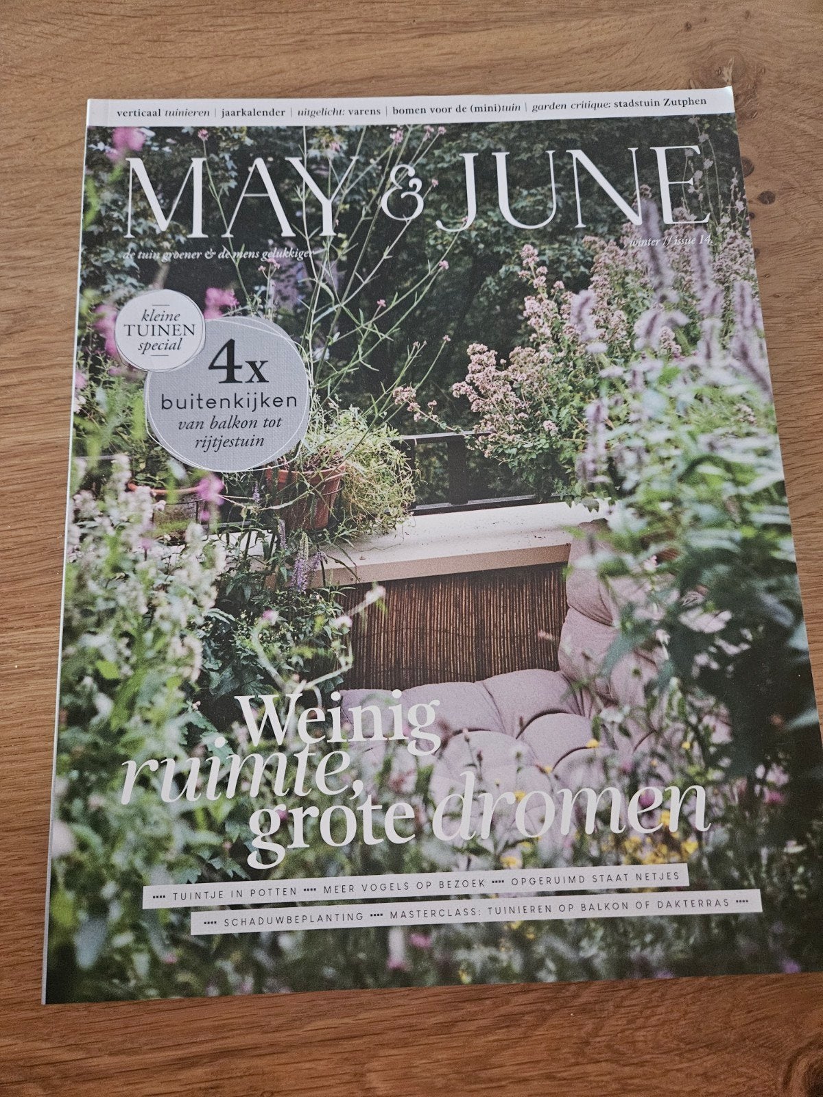 May & June Magazine editie 14, Boeken, Tijdschriften en Kranten, Ophalen of Verzenden, Zo goed als nieuw