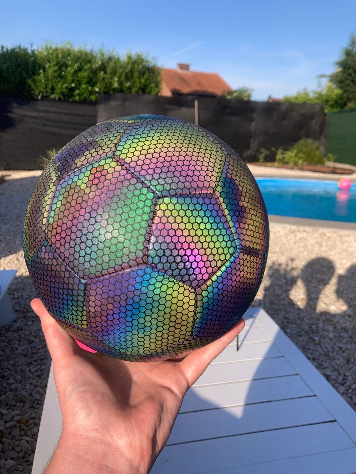Unieke Lichtgevende Voetbal - Perfect voor Avondspel!, Ophalen, Zo goed als nieuw, Bal