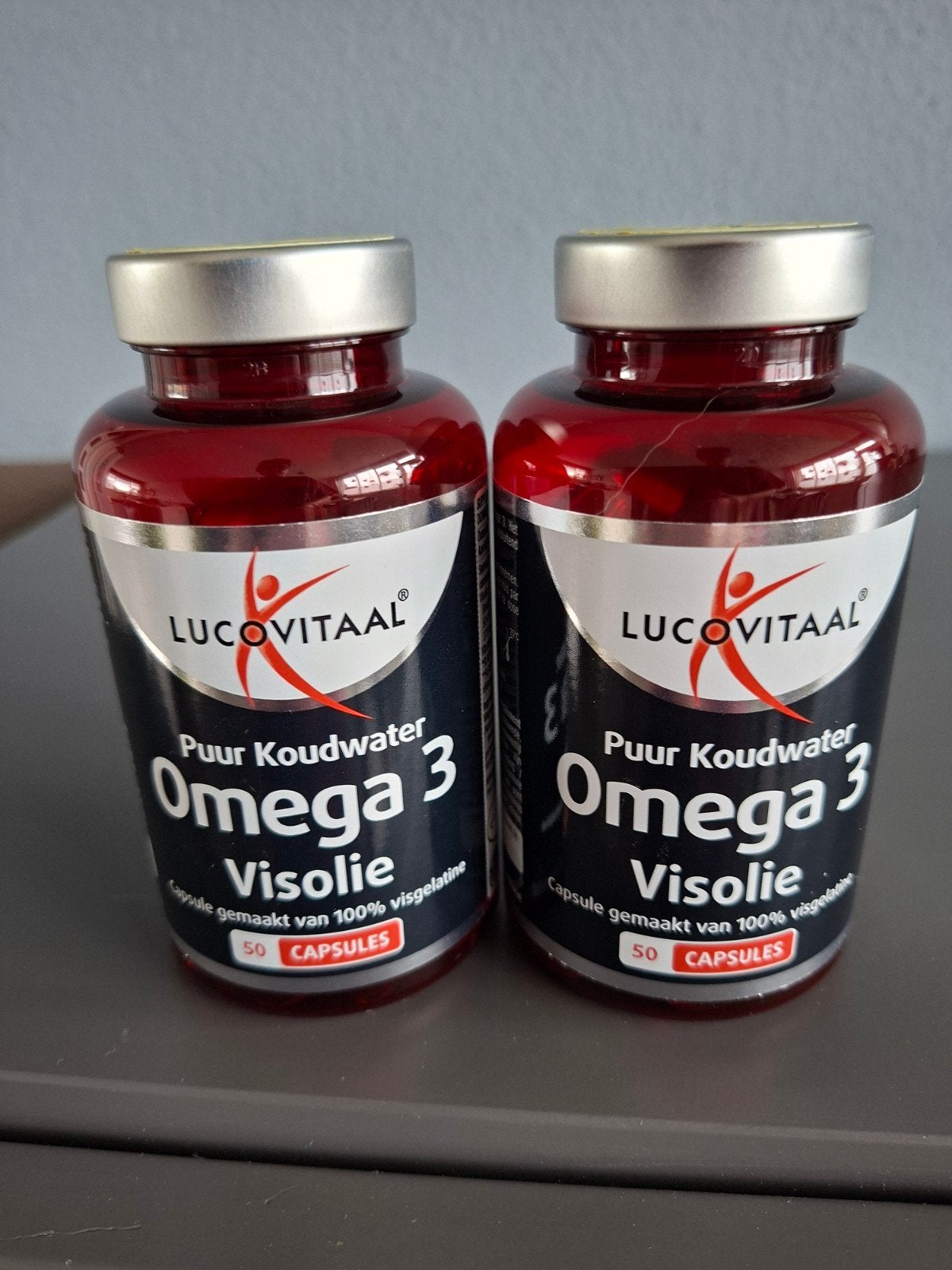 Lucovitaal Omega 3 Visolie Puur Koudwater., Ophalen of Verzenden, Nieuw, Overige typen