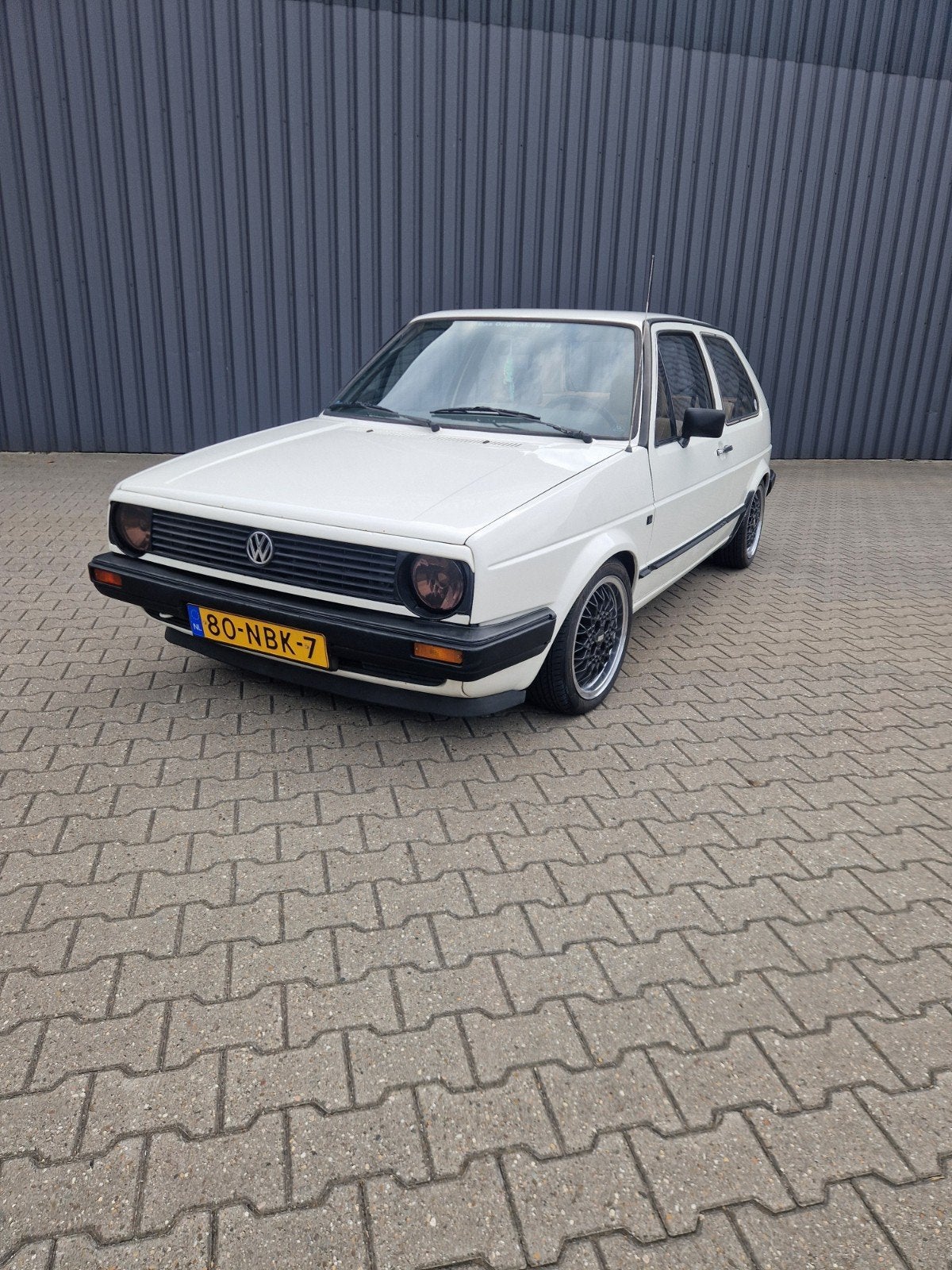 Volkswagen Golf 2 1984 1.6, Zeldaam interieur, Automaat., Auto's, Automaat, 450 kg, 74 pk, 800 kg
