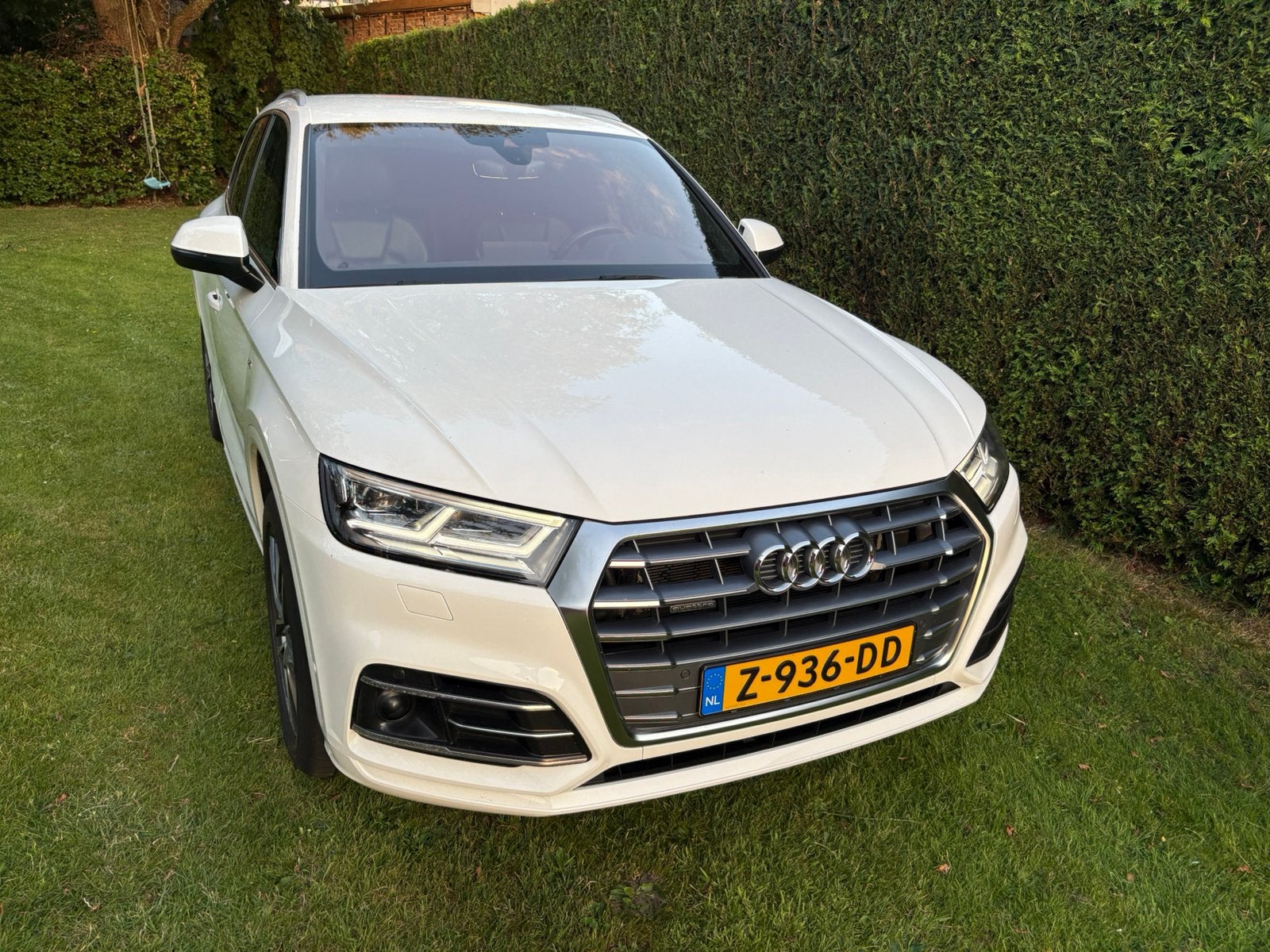 Audi Q5 50 Tfsi e Quattro 299pk S Tronic 2020 Wit, Auto's, Audi, 2005 kg, Wit, Bedrijf, Vierwielaandrijving
