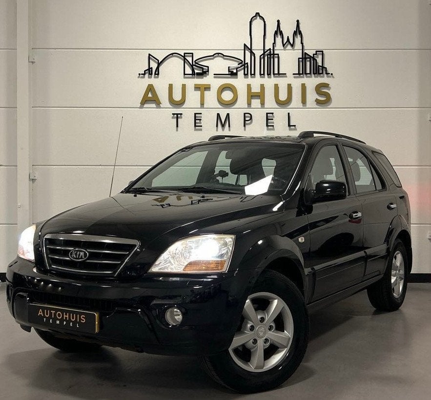 Kia Sorento 3.3 V6 X-clusive fulltime 4wd Nap Automaat Airco, Auto's, Kia, Automaat, Gebruikt, Zwart, 1886 kg