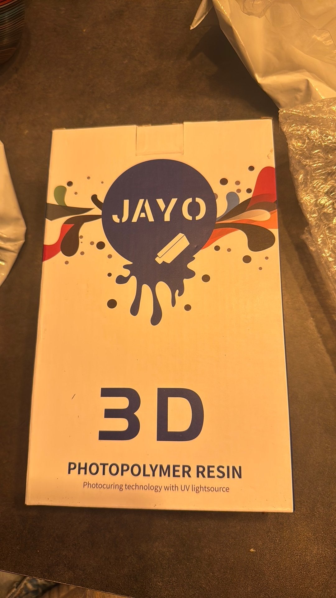 Jayo 3D photopolymer resin, Computers en Software, 3D Printers, Ophalen, Zo goed als nieuw