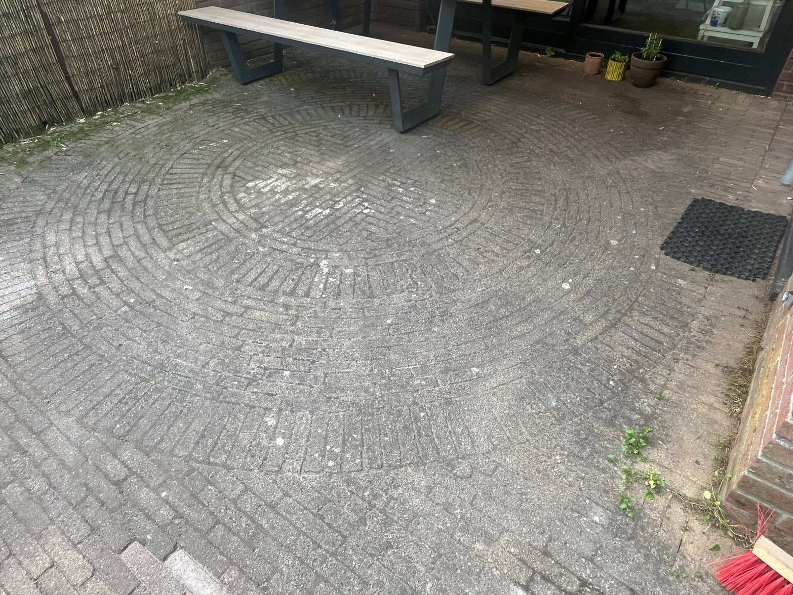 Waalformaat stenen ruim 22m2, Tuin en Terras, Ophalen, Gebruikt, Klinkers, 10 m² of meer