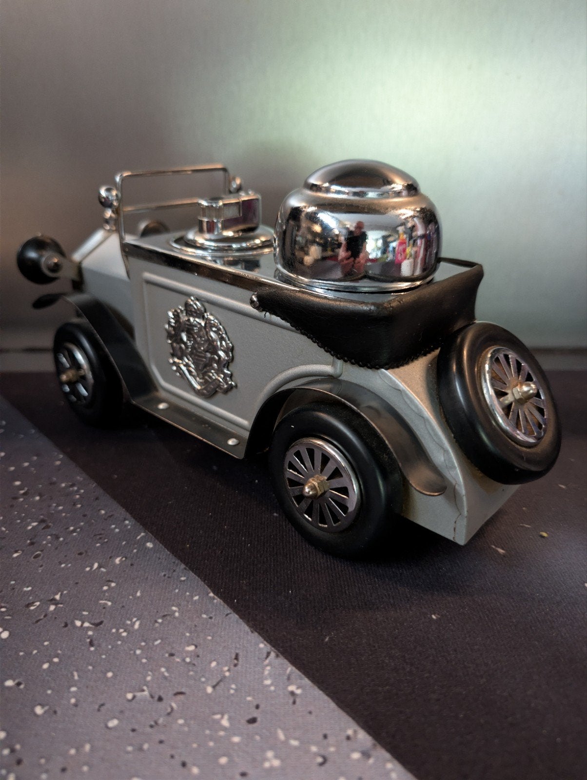 Vintage Auto Aansteker & Sigaretten Dispenser Tafelmodel, Ophalen of Verzenden