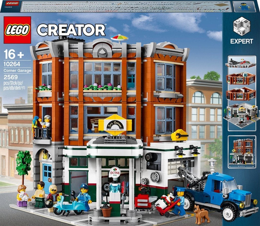 LEGO 10264 Garage op de hoek, Nieuw, Ophalen of Verzenden, Compleet, Lego