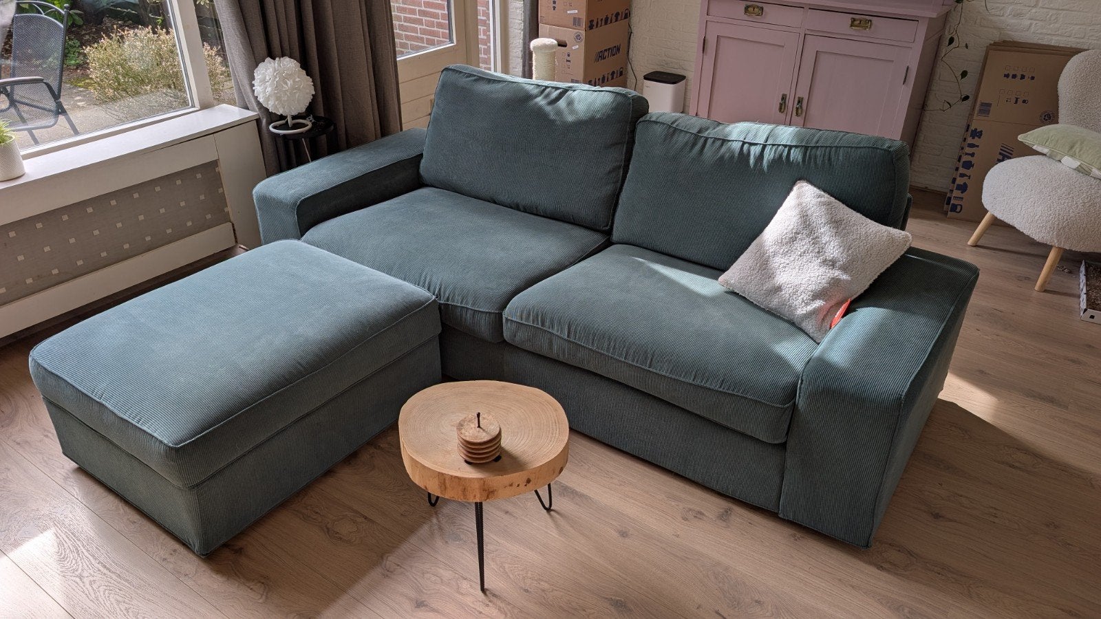 IKEA bank KIVIK (3-zits), Modern, Comfortabel, Gebruikt, Driepersoons, 75 tot 100 cm