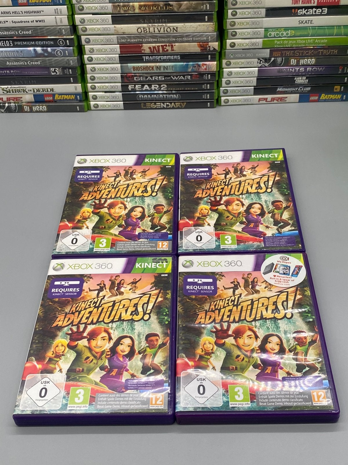 Xbox 360 - Kinect Adventures - 4x Beschikbaar, Spelcomputers en Games, 1 speler, Ophalen of Verzenden, Zo goed als nieuw, Vanaf 3 jaar