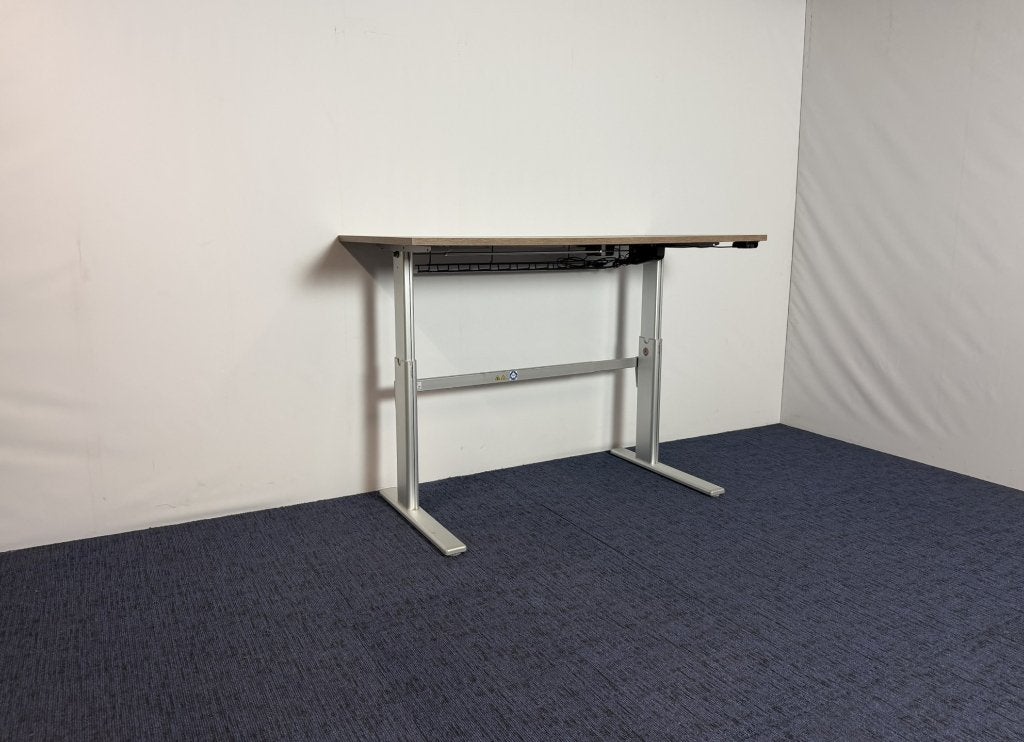 280 x Zit/sta bureau Actiforce - nieuw blad naar keuze, Ophalen, Zit-sta bureau, Gebruikt, Elektrisch