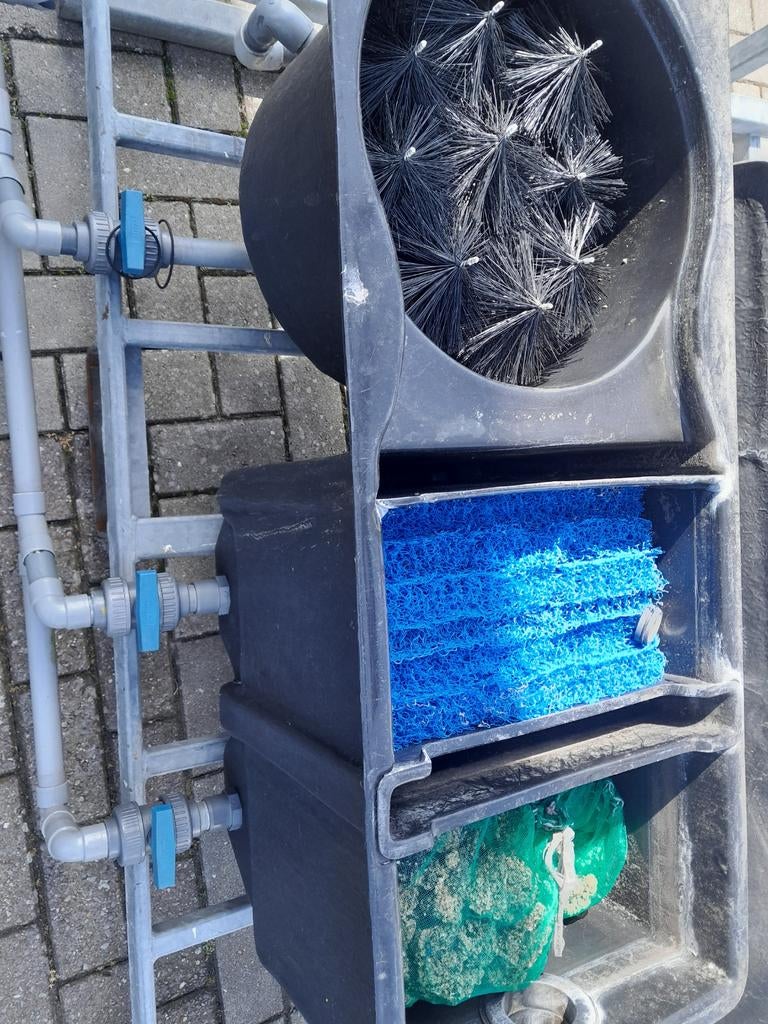Complete vijverfilterset met UV-lamp en luchtpomp, Tuin en Terras, Vijvers, Ophalen of Verzenden, Gebruikt