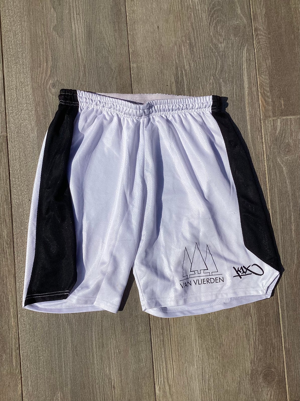 Basketbal short K1X Hardwood, Maat 52/54 (L), Wit, Overige typen, Ophalen of Verzenden