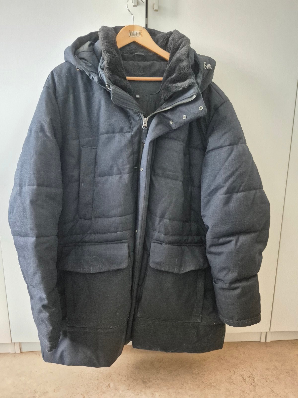 C&A Winterjas Maat 3XL, Kleding | Heren, Ophalen, Blauw, Overige maten, C&A
