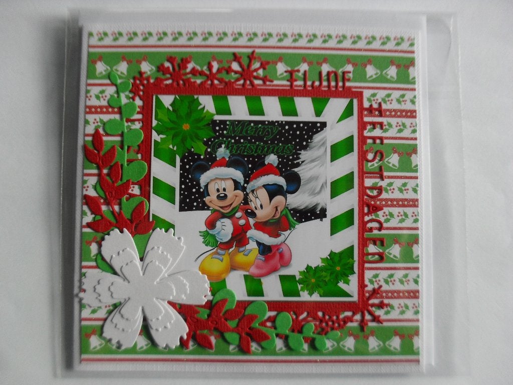 24 kerstkaart met envelop en verpakt, Ophalen of Verzenden, Nieuw, Kerst