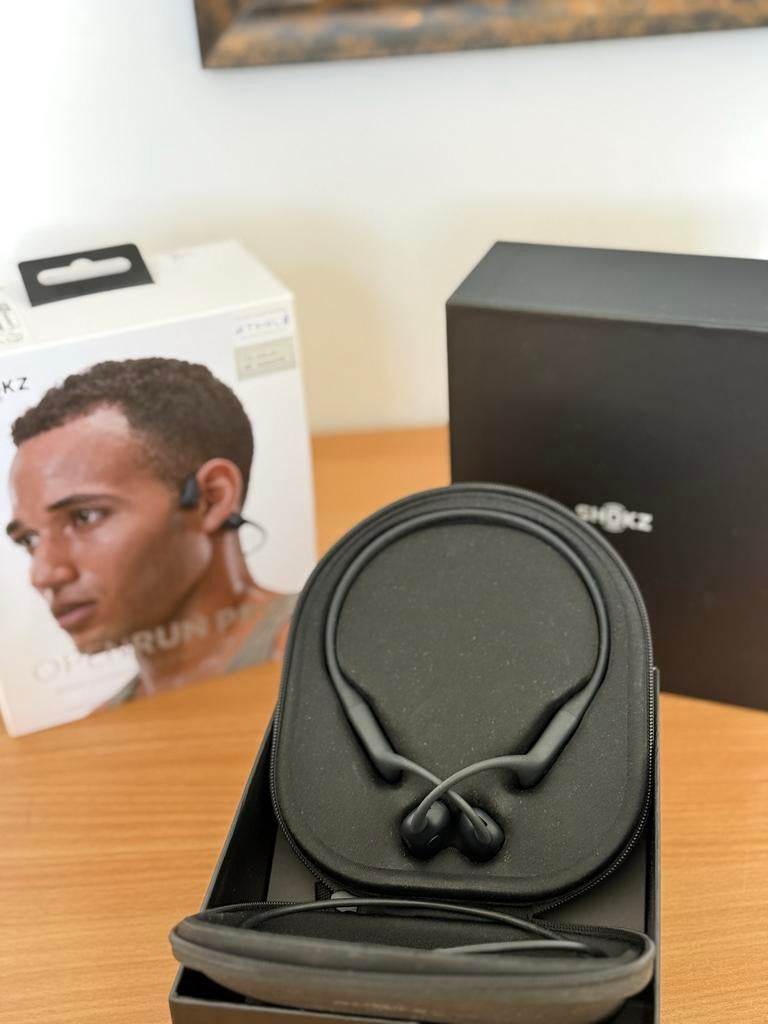 Shokz OpenRun Pro - Zo goed als nieuw in originele doos, Audio, Tv en Foto, Koptelefoons, Ophalen of Verzenden, Zo goed als nieuw