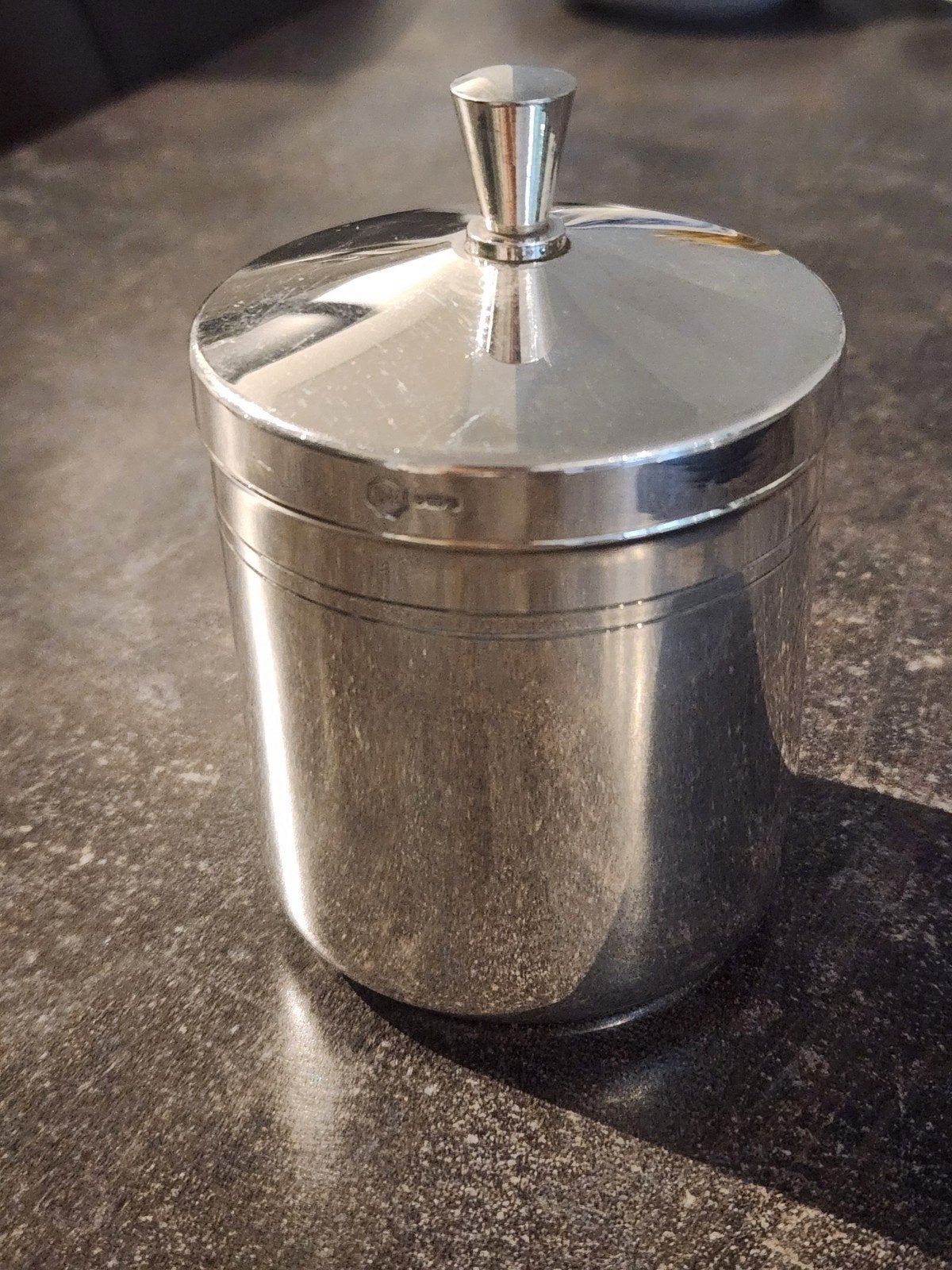 douwe egberts Zilveren suikerpot met HH90 keurmerk, Ophalen of Verzenden, Zilver