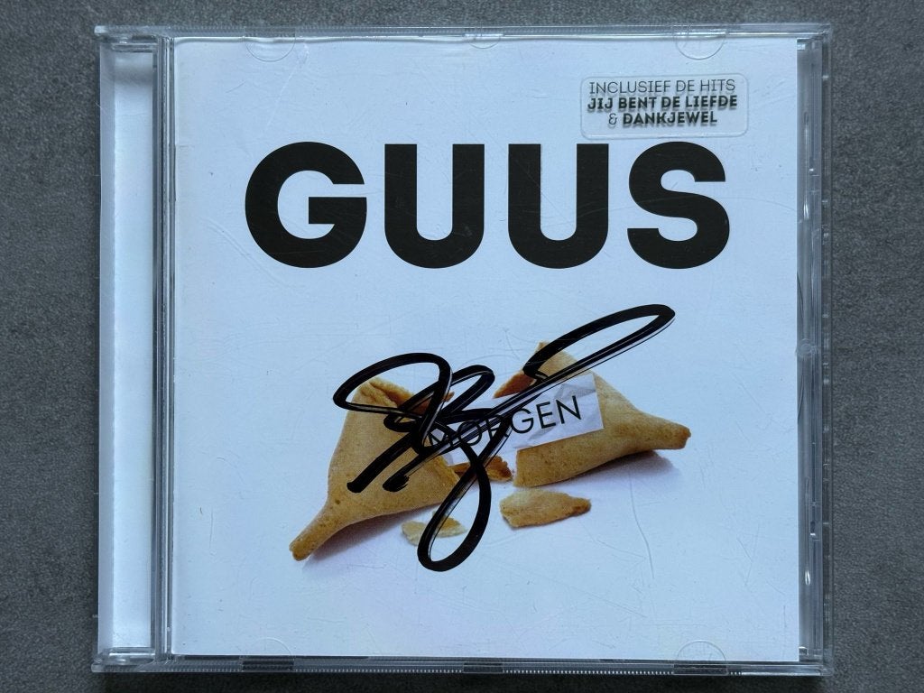 Guus Meeuwis - Morgen, leuke Gesigneerde cd!, Cd's en Dvd's, Ophalen of Verzenden, Zo goed als nieuw, Pop