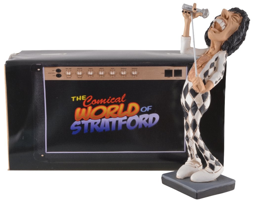 Freddie Mercury Queen zwart wit beeldje by Stratford deco, Info@deconoord.nl, Deco Noord, Nieuw, Ophalen of Verzenden