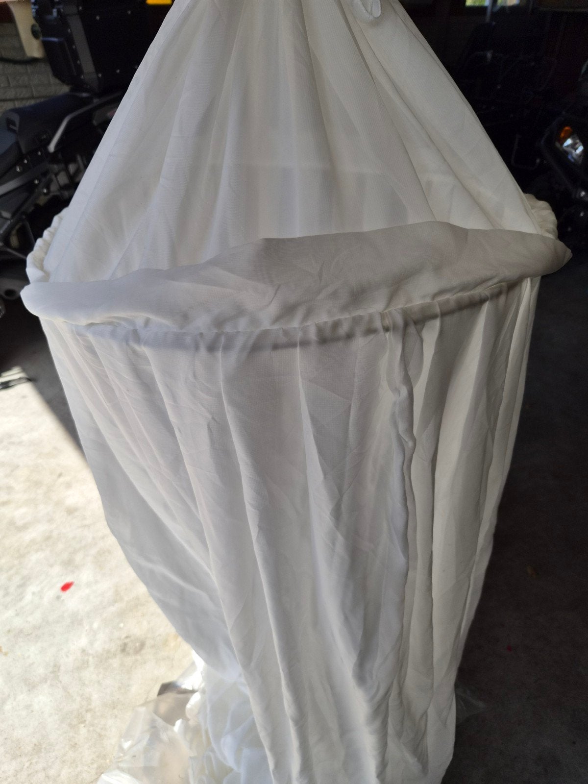 Witte wieg/hangwieg met standaard, Kinderen en Baby's, Ophalen of Verzenden