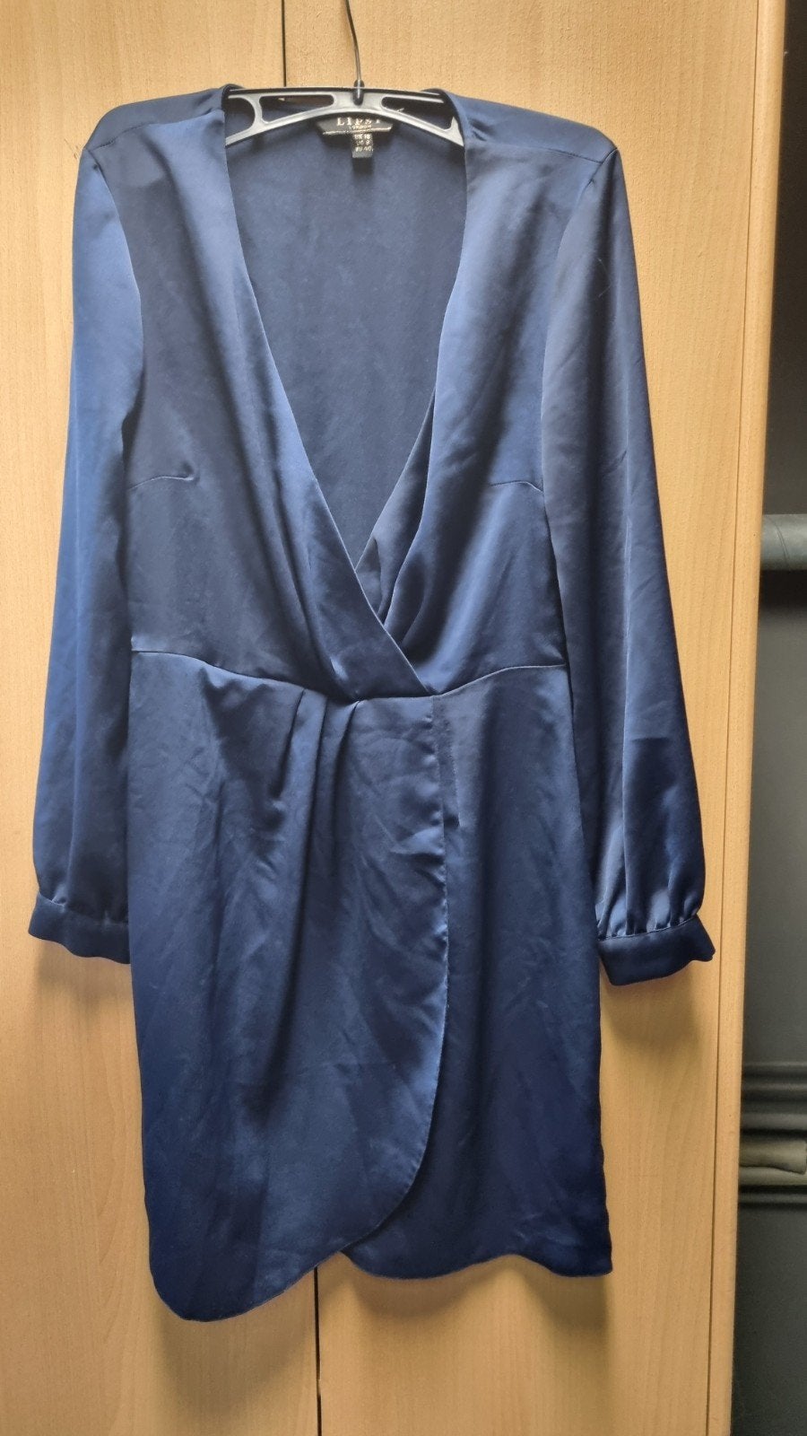 Lipsy London Marine Blauwe Jurk Maat 40, Lengte 90 cm, Maat 38/40 (M), Blauw, Ophalen of Verzenden, Lipsy London