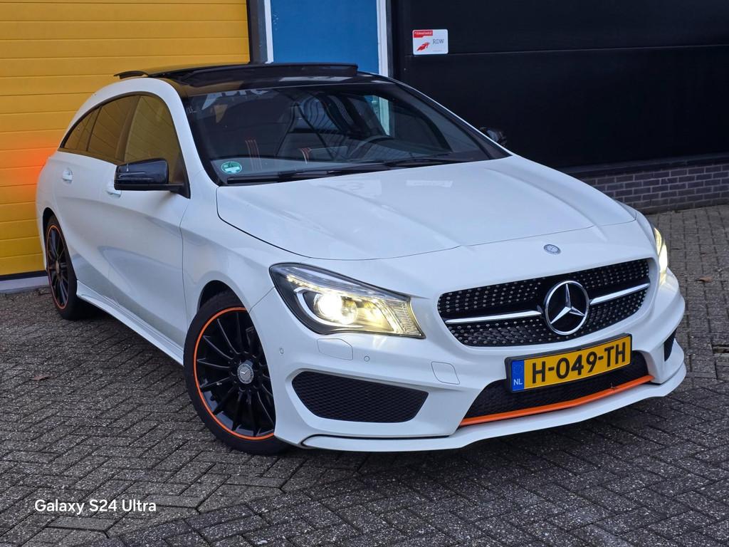 Mercedes-Benz CLA-klasse Shooting Brake 200 OrangeArt Editio, Auto's, Mercedes-Benz, Bedrijf, Te koop, CLA, ABS, Airbags, Airconditioning