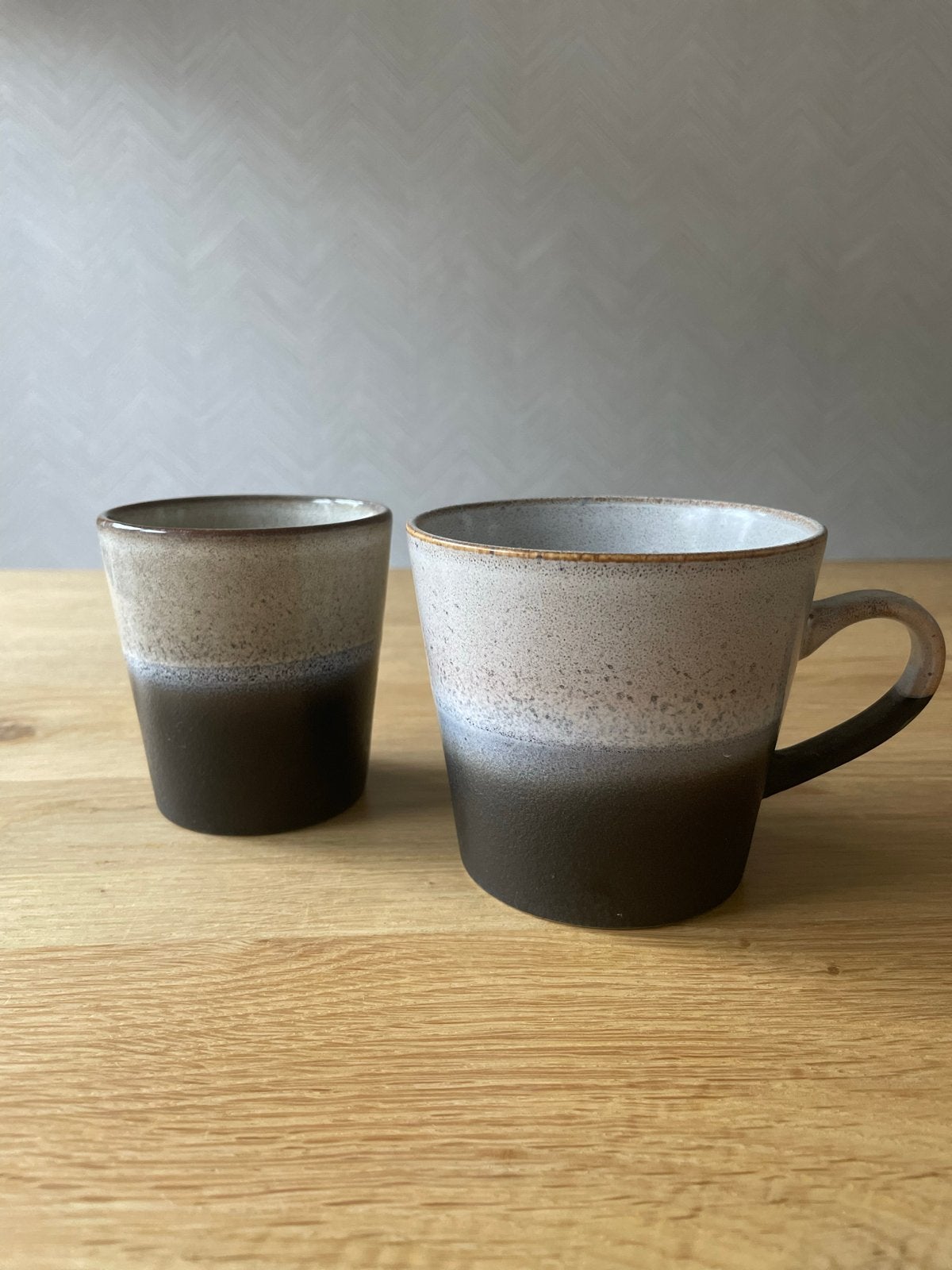 2 HK Living kopjes: mokje en cappuccino kopje, Huis en Inrichting, Overige merken, Keramiek, Ophalen of Verzenden, Zo goed als nieuw