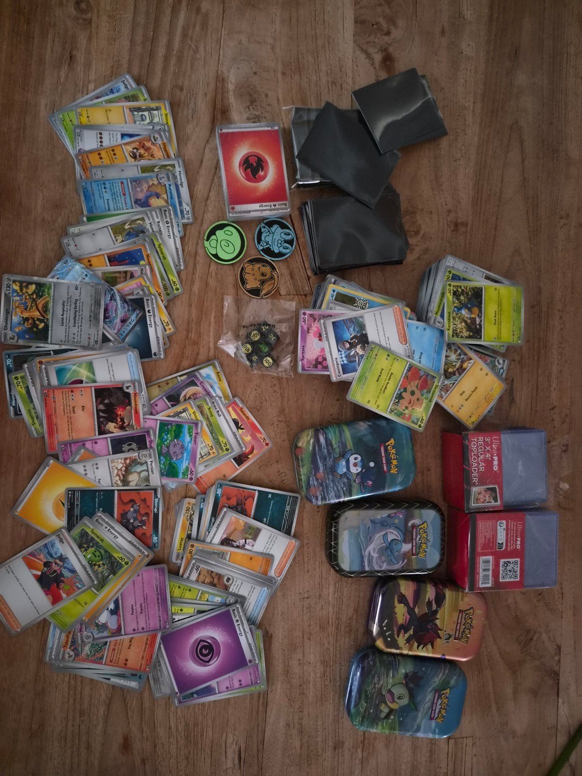 Pokémon kaarten en accessoires - Grote verzameling, Hobby en Vrije tijd, Verzamelkaartspellen | Pokémon, Ophalen, Gebruikt, Meerdere kaarten