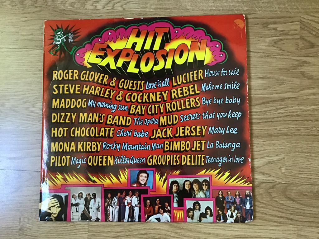 Hit Explosion LP - Diverse Artiesten (Jaren '70 Pop), Ophalen of Verzenden, Zo goed als nieuw