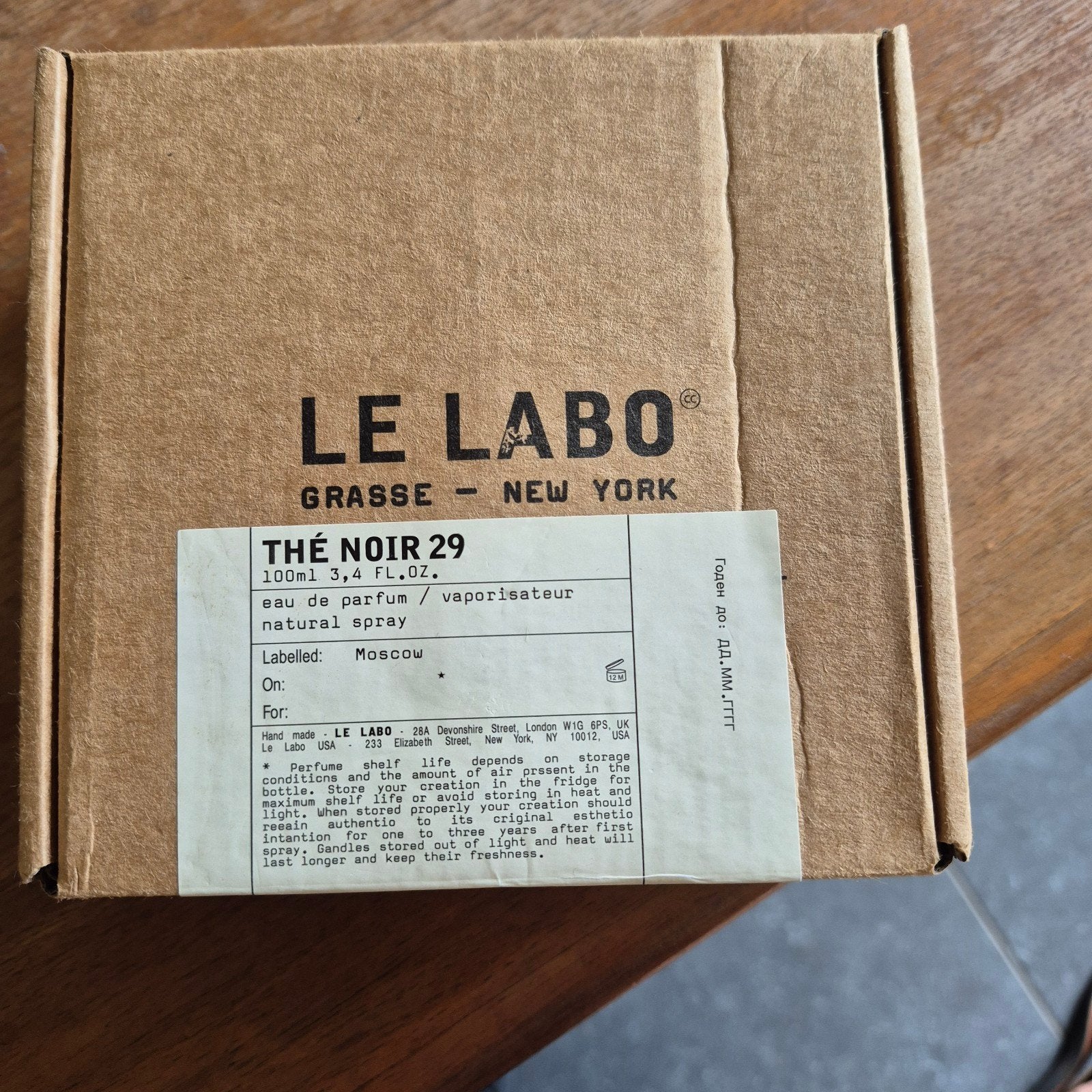 Le Labo The noir 29, Ophalen of Verzenden, Nieuw