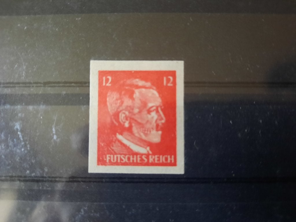 OPERATIE CORNFLAKES ADOLF HITLER POSTZEGEL oorlog Duits WO2, Verzenden, Tweede Wereldoorlog