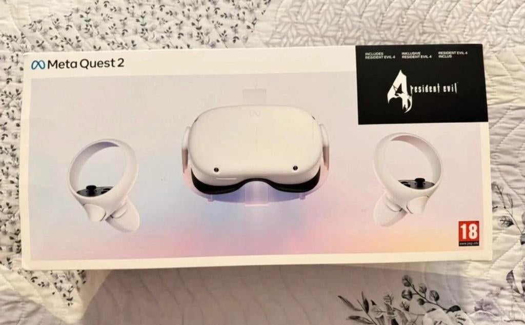 Nieuw Vr Oculus quest 2 128GB [Resident evil 4], Spelcomputers en Games, Virtual Reality, Ophalen of Verzenden, Nieuw, VR-bril