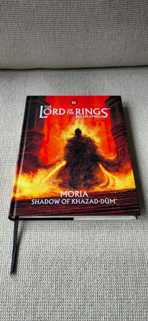The Lord of the Rings Roleplaying – Shadow of Khazad-dûm, Vijf spelers of meer, Ophalen of Verzenden, Zo goed als nieuw, Free League