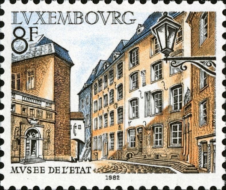 Y&T 1006 - Michel 1056 - Staatsmuseum Luxemburg -postfris XX, Ophalen of Verzenden, Luxemburg, Postfris