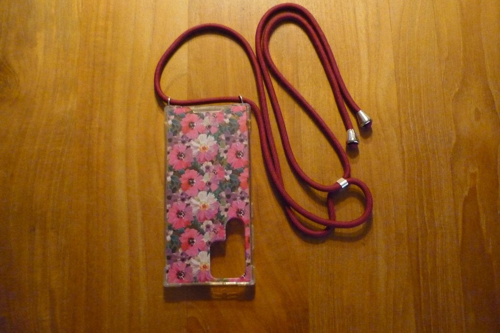 Imoshion Design hoesje met koord voor Samsung Galaxy S23 FE., Ophalen, Gebruikt, Overige modellen, Hoesje of Tasje