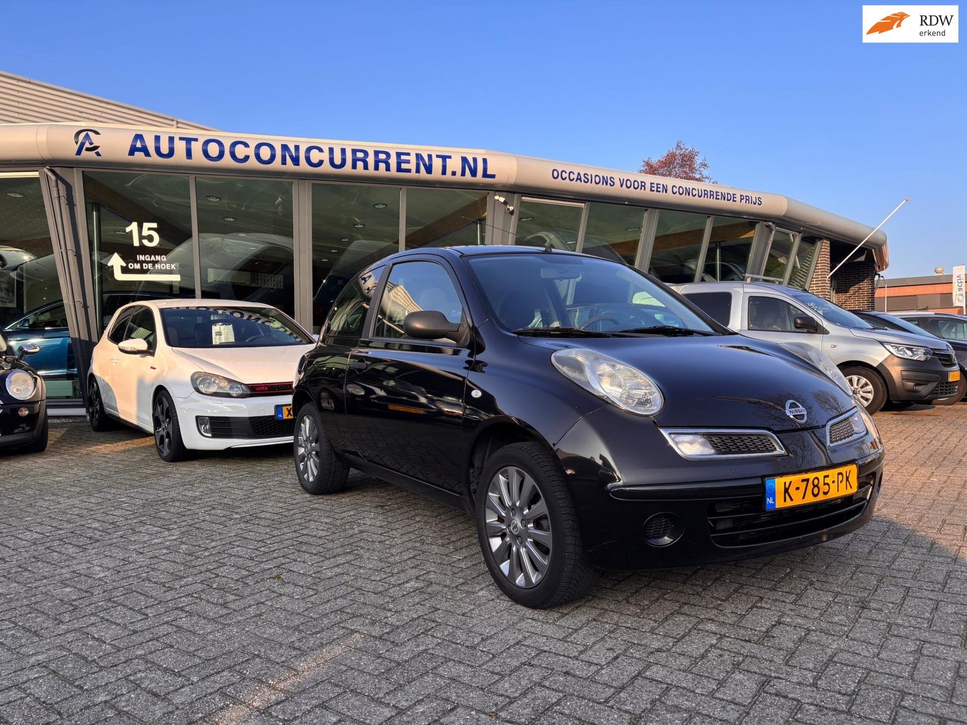 Nissan Micra 1.2 Mix, Airco Inruil mogelijk., Gebruikt, 31 €/maand, 4 cilinders, Zwart