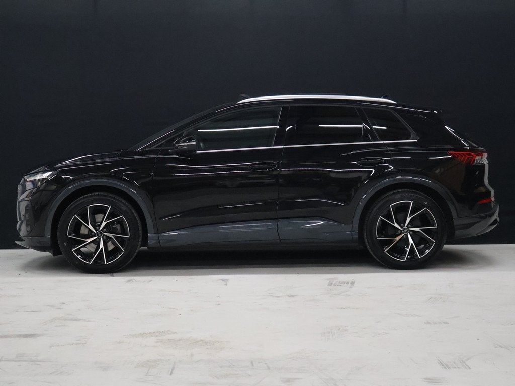 Audi Q4 e-tron 40 Launch edition S Competition 77 kWh [SCHUI, Automaat, Achterwielaandrijving, Gebruikt, Zwart