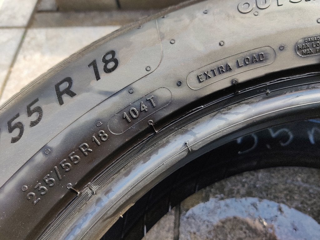 Michelin 55R18 extra load 235/55 R18, Ophalen