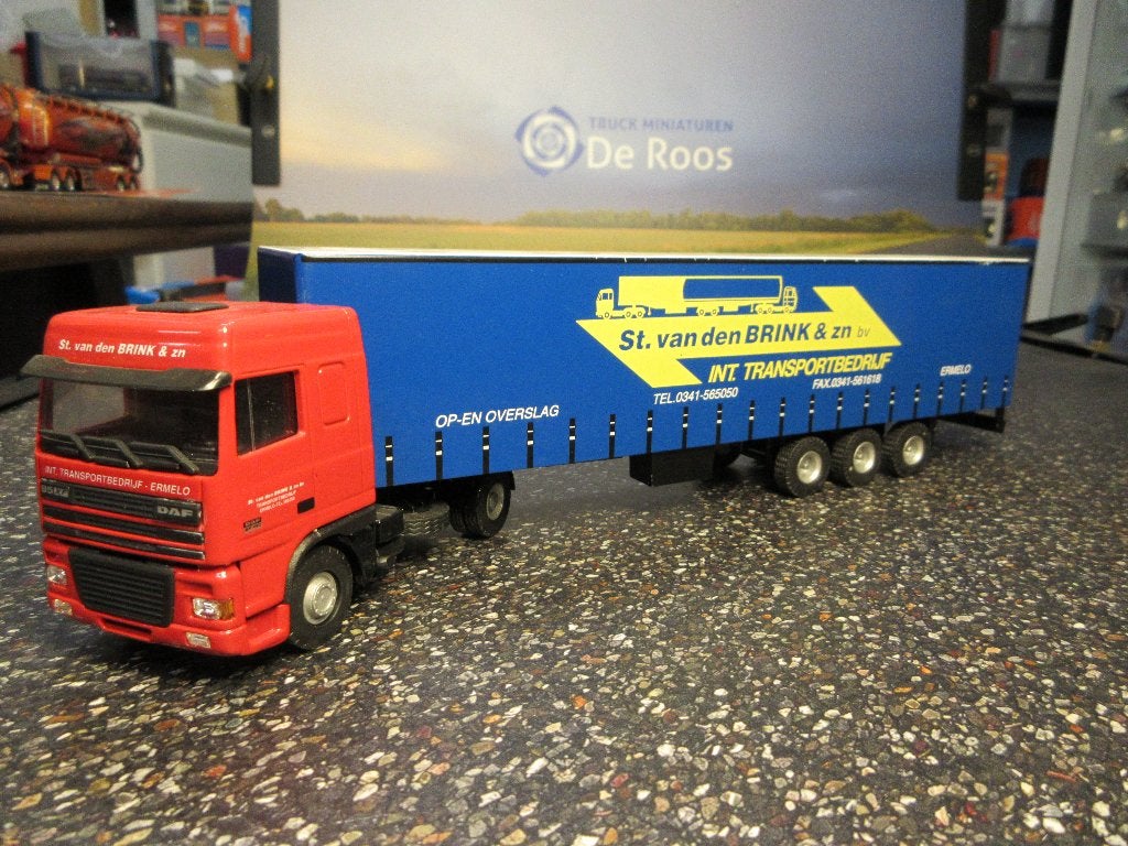 DAF 95 XF St. van den Brink, Ophalen of Verzenden, Zo goed als nieuw, Bus of Vrachtwagen, Lion Toys