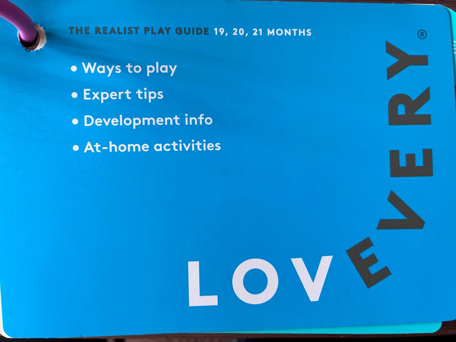 Lovevery The Realist Play Kit 19-21 maanden, Ophalen of Verzenden, Zo goed als nieuw, Knutselen