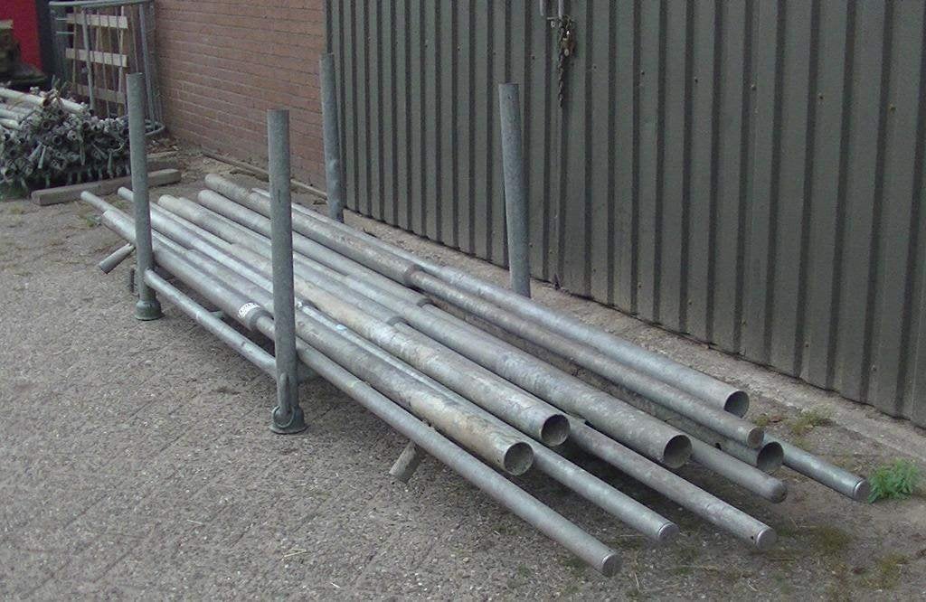 💥Flespalen / flespaal / verkeersbord-paal / palen buizen💥, Ophalen, Overige materialen, Gebruikt, 80 mm of meer