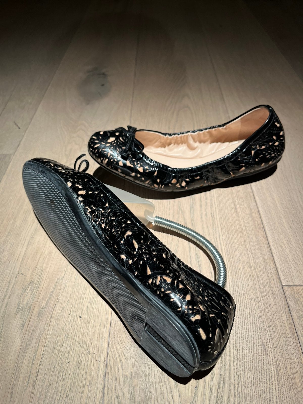 Ballerina’s van PRADA, Zwart, Zo goed als nieuw, Ballerina's, Ophalen of Verzenden