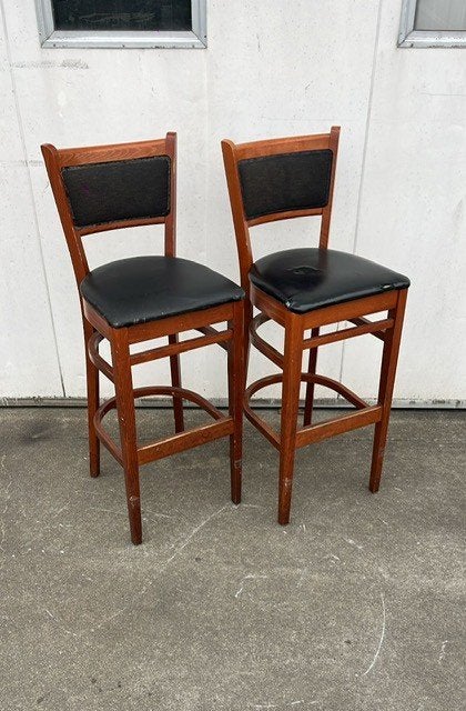 4 stuks horeca krukken barkurkken VOORRAAD mancave thonet, Huis en Inrichting, Ophalen, Met voetsteun, 60 tot 90 cm, Zo goed als nieuw