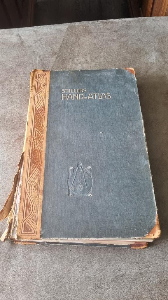 Stielers Hand-Atlas - 1918 - 100 kaarten in koperstich, Boeken, Gelezen, Overige atlassen, Justus Perthes, Ophalen of Verzenden