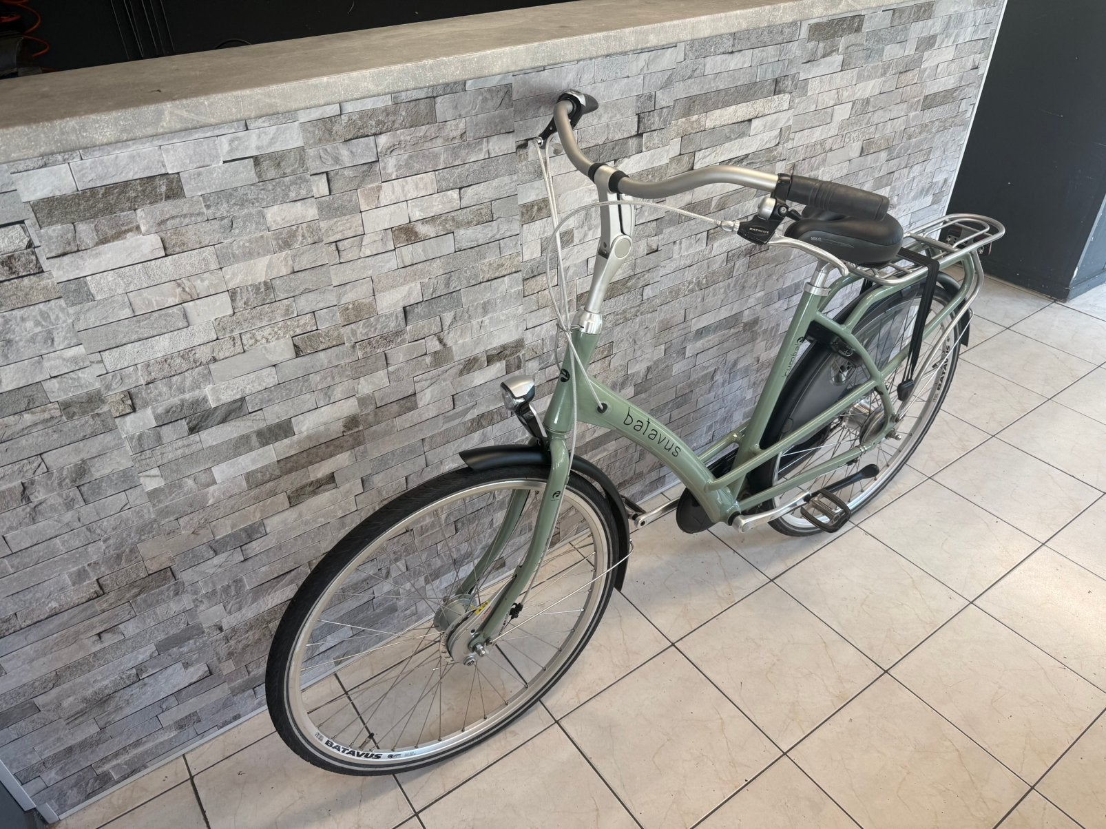 Batavus Damesfiets D57cm. V7., Fietsen en Brommers, Ophalen, Gebruikt, Batavus, 56 cm of meer