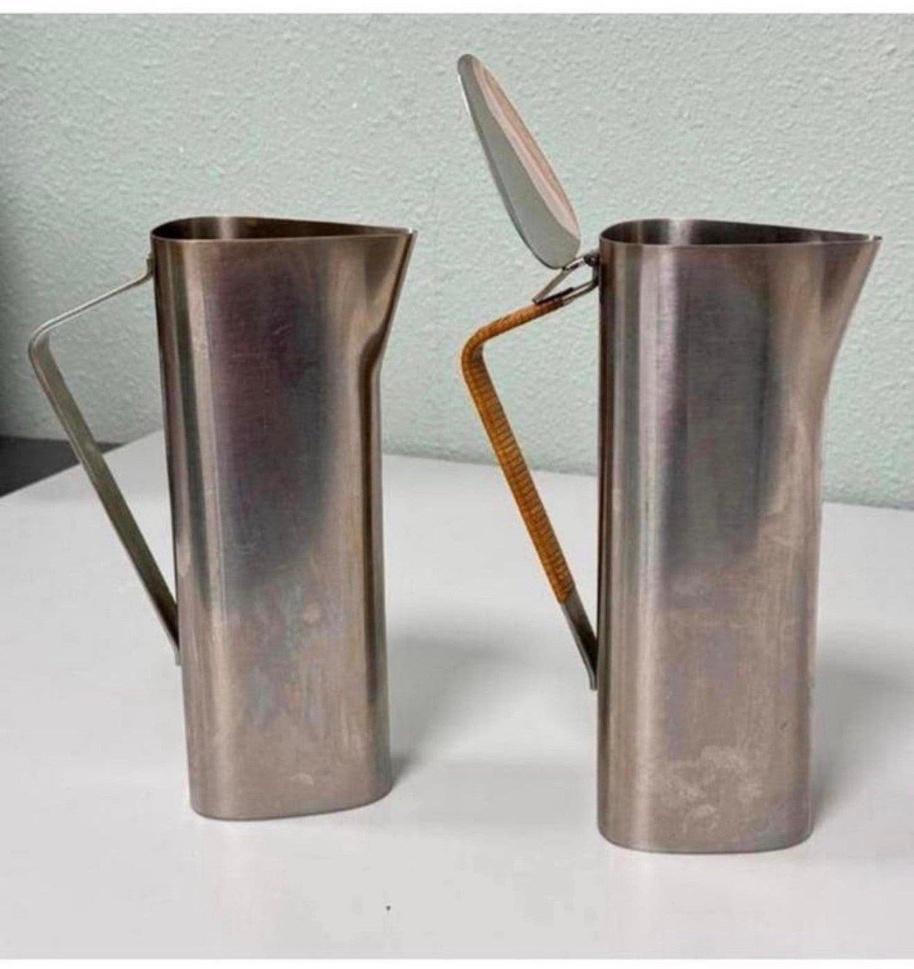 1950-1960 lundtofte denmark zeldzaam coffee milk jug kan set, Ophalen of Verzenden
