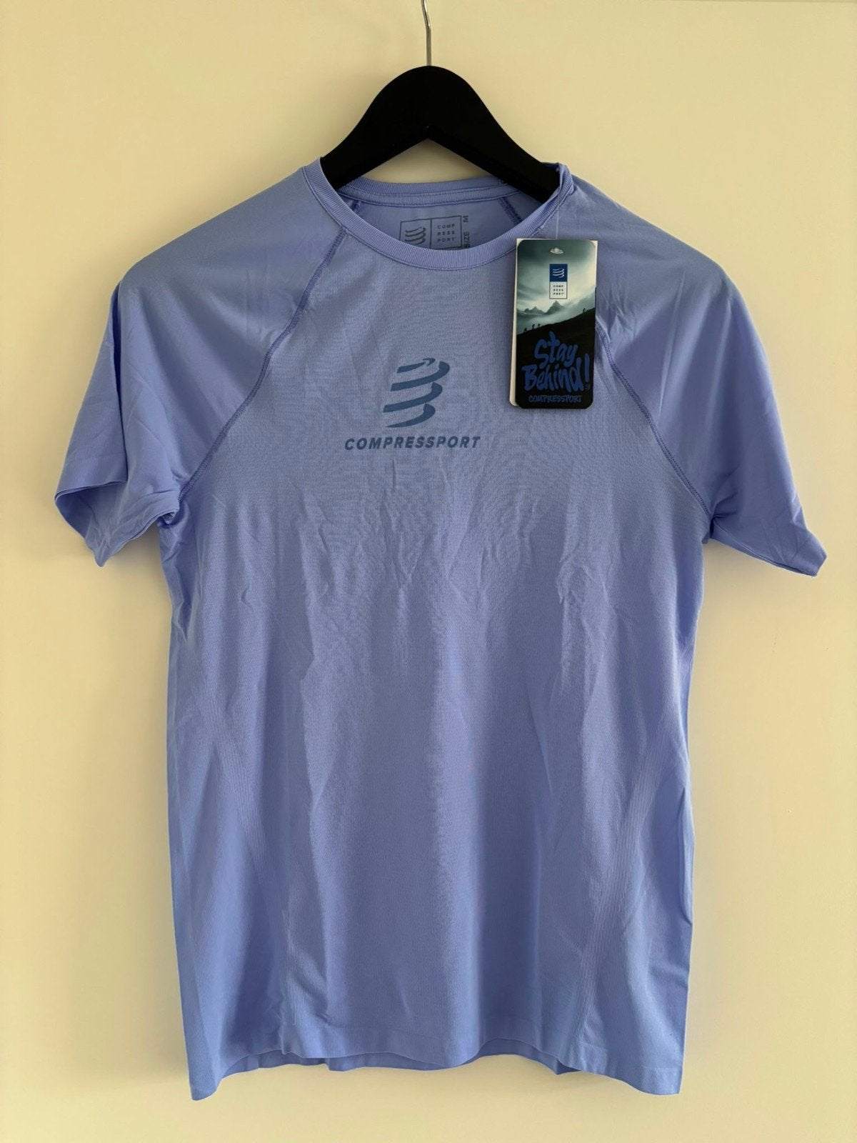 Compressport Trail Racing ss tshirt stad behind maat M, Ophalen of Verzenden, Zo goed als nieuw, Korte mouw