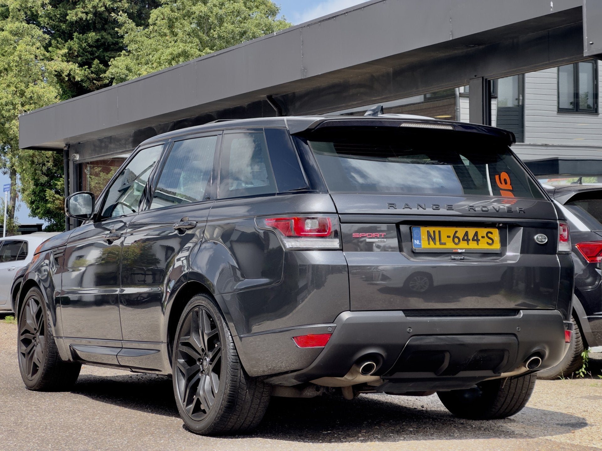 Land Rover Range Rover Sport 3.0 TDV6 AUT8 BLACK-EDITION PAN, Auto's, Automaat, Dealer onderhouden, Gebruikt, 2993 cc